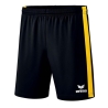 Short Noir/Jaune Homme Erima Retro Star