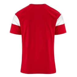 T-Shirt de Sport Rouge Homme Kappa Dareto