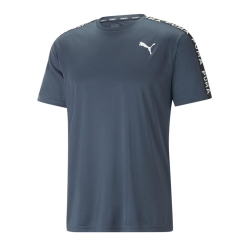 T-shirt Bleu Homme Puma Slim