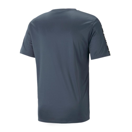 T-shirt Bleu Homme Puma Slim