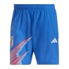 Short Bleu Homme Adidas Jfa Trv Sho HD8928