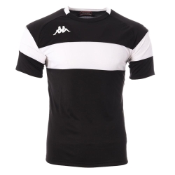 T-Shirt de Sport Noir/Blanc Homme Kappa Dareto 33133WWJR