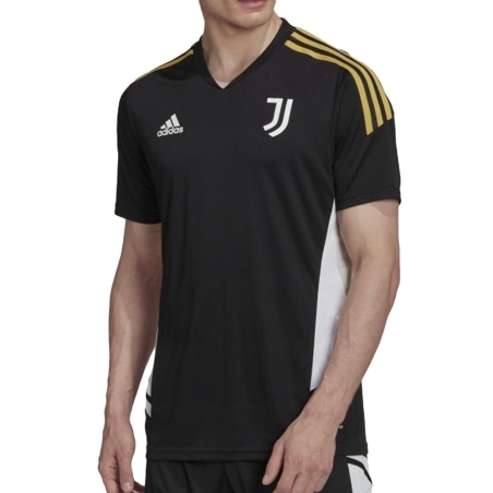 Juventus Maillot d'entraînement Noir Homme Adidas 2022