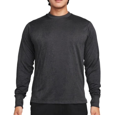 T-shirt Manches Longues Gris Homme Nike Axis