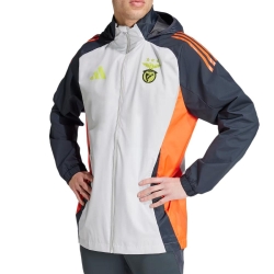 SL Benfica Veste Grise Homme Adidas Tiro 24