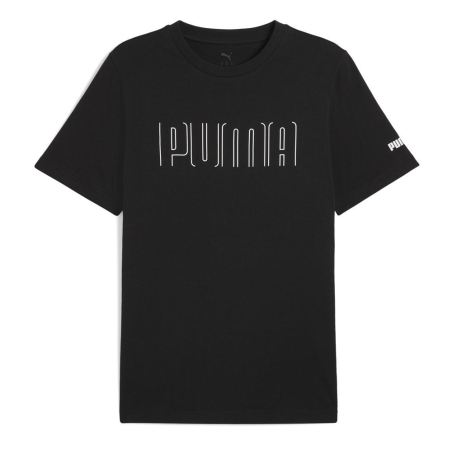 T-shirt Noir Homme Puma Sport Graphic T