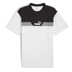 T-Shirt Blanc/Noir Homme Puma Power0