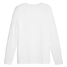T-Shirt Manches Longues Blanc Homme Puma Hoops Team