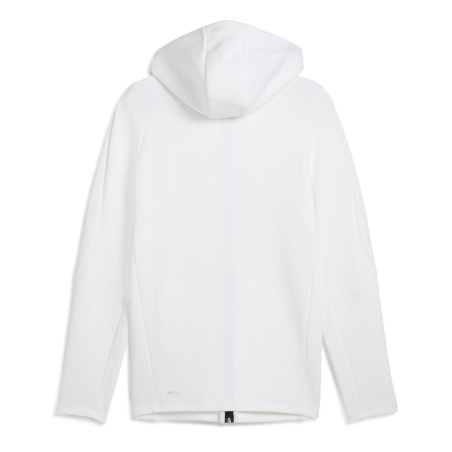 Sweat Zippé Blanc Homme Puma Evostripes