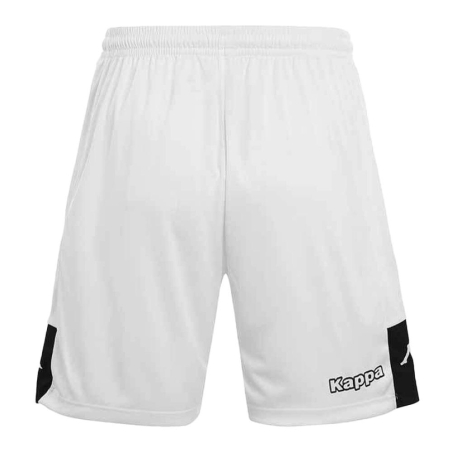 Short de Sport Blanc/Noir Homme Kappa Daggo
