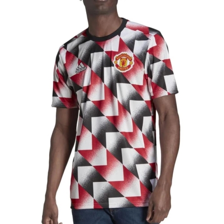 Manchester United Maillot Rouge/Blanc/Noir Homme Adidas 2022/2023