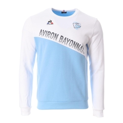 Sweat Blanc/Bleu Homme Le Coq Sportif Fanwear