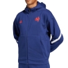 Equipe de France Rugby Veste Bleu Foncé Homme Adidas Trvl