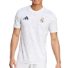 Real Madrid Maillot Prematch Blanc Homme Adidas 24/25