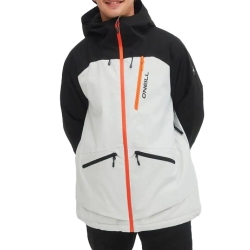 Manteau de ski Écru/Noir Homme O'Neill Total Disorder