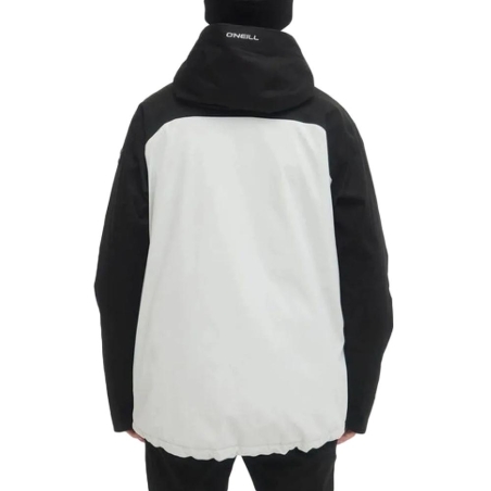 Manteau de ski Écru/Noir Homme O'Neill Total Disorder