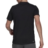 T-Shirt Noir Homme Adidas GR