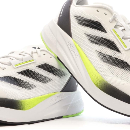 Chaussures de running Blanches/Noirs Homme Adidas Duramo Speed