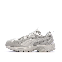 Baskets Grises Clair Homme Puma Milenio Tech Suede