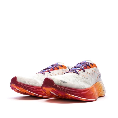 Chaussures de Running Blanc/Orange Homme Salomon Aero Glide 2