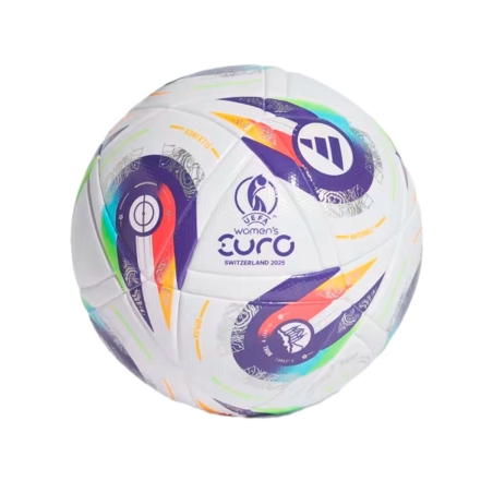 Ballon de Football Blanc Adidas Femme EURO25 LGE