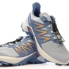 Chaussures de trail Bleu/Beige Femme Salomon Sagacross W
