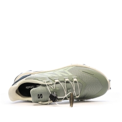 Chaussures de trail Vertes Femme Salomon Supercross 4W
