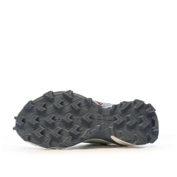 Chaussures de trail Vertes Femme Salomon Supercross 4W