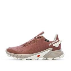Chaussures de Trail Rouge/Blanche Femme Salomon Alphacross 4