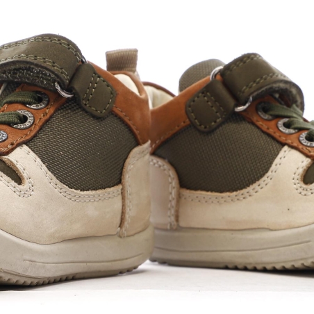 Baskets Hautes Beige/Camel Garçon Kickers Bottillon