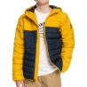 Doudoune Marine/Jaune Garçon Quiksilver Scaly