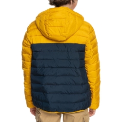 Doudoune Marine/Jaune Garçon Quiksilver Scaly