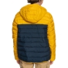 Doudoune Marine/Jaune Garçon Quiksilver Scaly