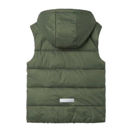 Doudoune sans manche Kaki Garçon Name it Vest
