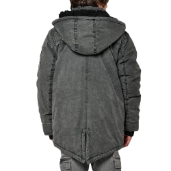 Blouson Noir Garçon Kaporal MUN