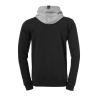 Veste Noire Garçon Kempa Hood