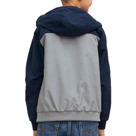 Veste Marine/Gris Garçon Jack & Jones Blocking