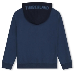 Sweat Zippé Bleu Garçon Timberland Cardigan