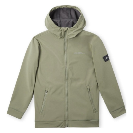 Veste Imperméable Kaki Garçon O'Neill Outdoor Softshell