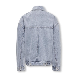 Veste en Jean Bleu Mixte Junior ONLY Trucker