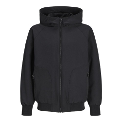 Veste Noire Garçon Jack & Jones Bomber