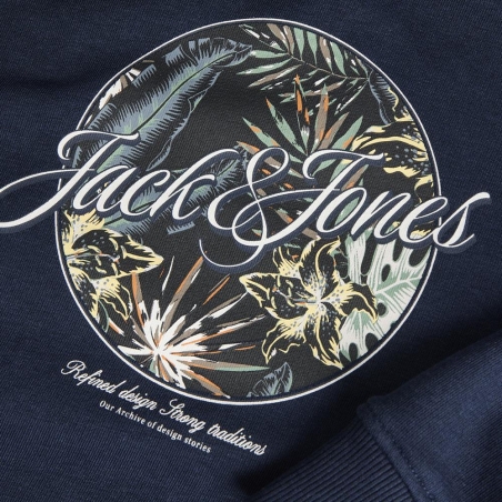 Sweat à Capuche Marine Garçon Jack & Jones Lulu