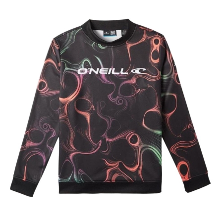 Sweat Noir/Orange Garçon Garçon O'Neill Rutile