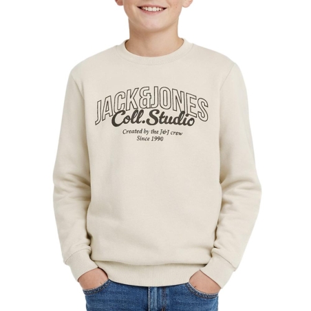Sweat Crème Garçon Jack & Jones Makoto