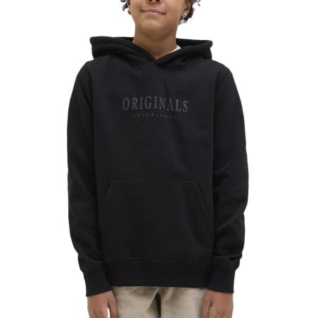 Sweat Noir Garçon Jack & Jones Jorfrederik