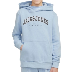 Sweat à Capuche Bleu Garçon Jack & Jones Varsity