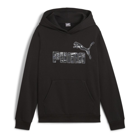 Sweat Capuche Gris Garçon Puma Ess+ Camo