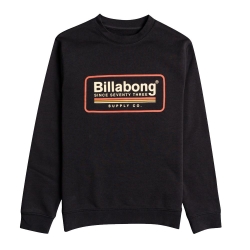 Sweat Noir Garçon Billabong Pacifico