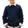 Pull Marine Garçon Tommy Hilfiger Half
