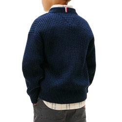 Pull Marine Garçon Tommy Hilfiger Half